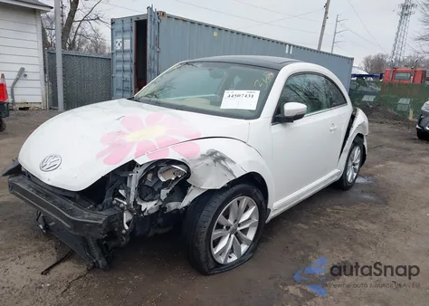 2013 Volkswagen Beetle 2.0L Tdi из США, поврежденный, VIN 3VWJL7AT5DM675453